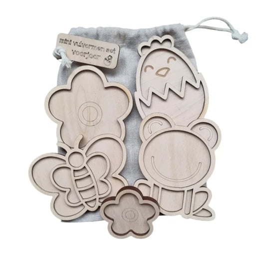 Kiddi vulvormen mini set voorjaar